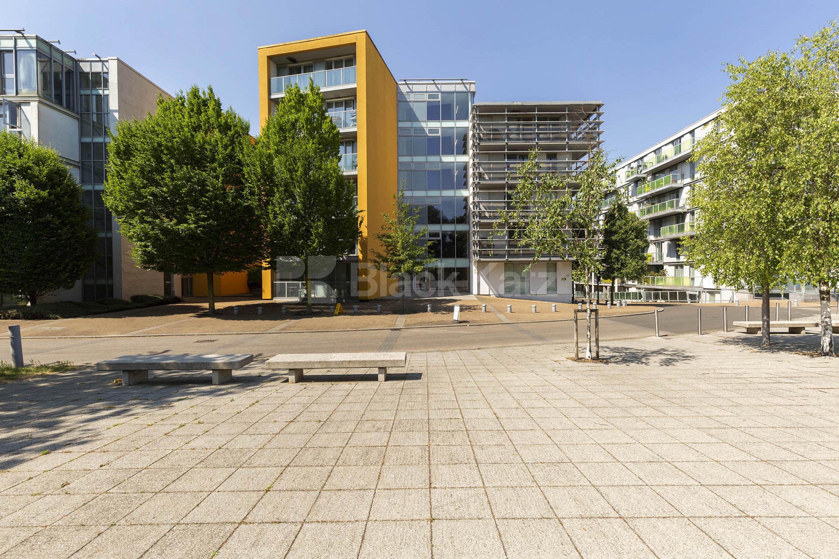 Located within a new development is this large studio with a balcony  Blake Building, New River Village, Crouch End / Hornsey N8